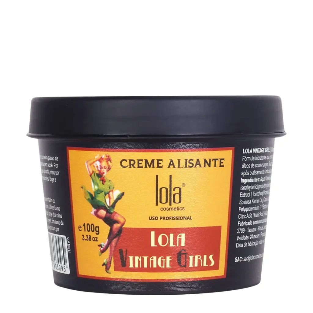 Redutor de volume / botox - Vintage Girls - Lola Cosmetics 100g