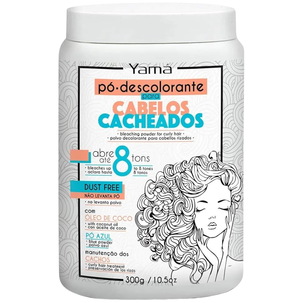 Pó Descolorante para Cabelos Cacheados - Yama 300gr