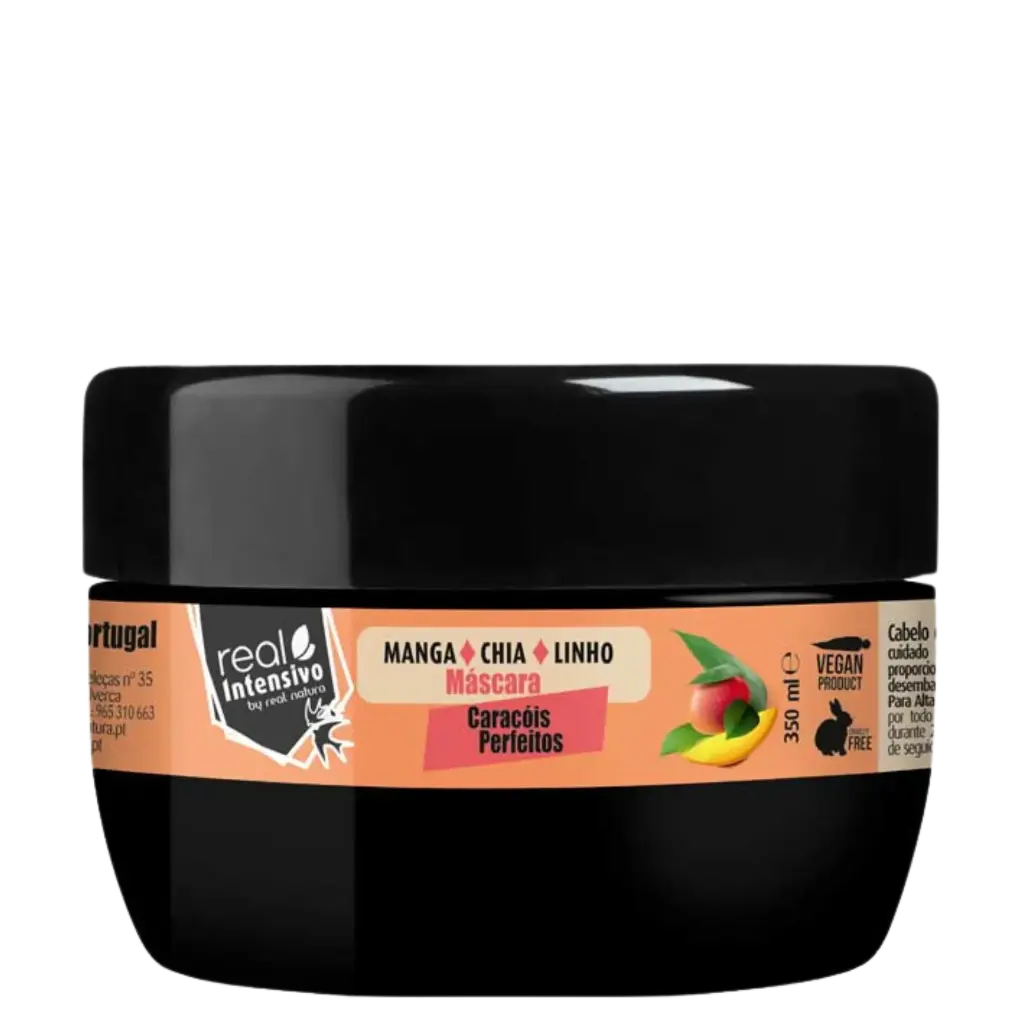 [5600493409547] Free Mask - for curly hair - Caracóis Perfeitos - Mango, Chia and Flax - Real Natura 300ml