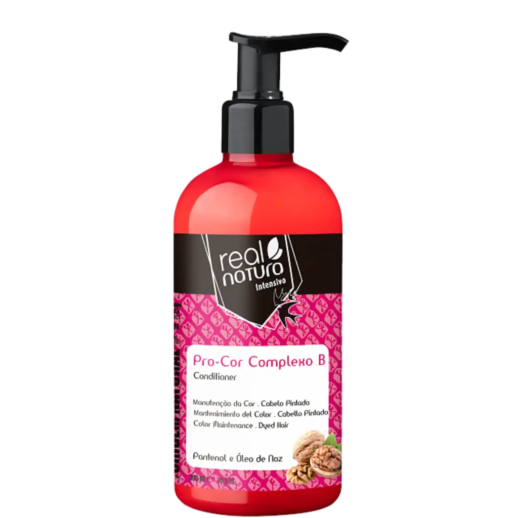Color Protection Conditionet - Pro-Cor Complexo B - Panthenol and Walnut Oil - Real Natura 300ml