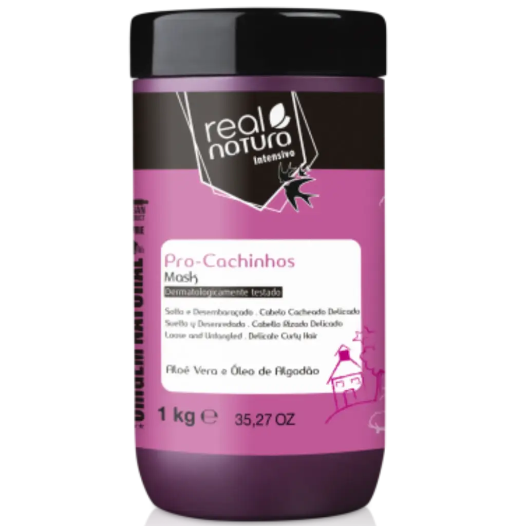 [5600493406171] Children's Mask - Pro-Cachinhos - Cotton Vegetable Oil - Real Natura 1kg