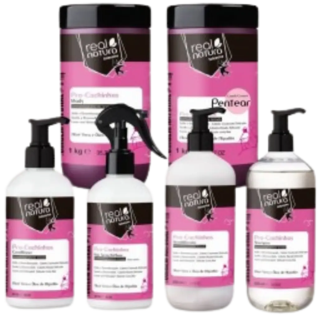 [kit-pro-cachinhos] Children's kit - Pro-Cachinhos - Cotton Vegetable Oil - Real Natura 