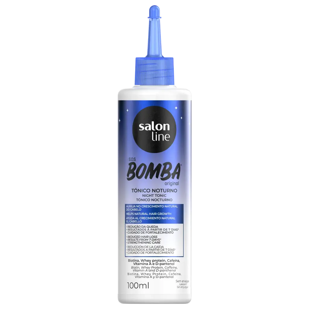 Tonique de Nuit pour la Croissance Capillaire - SOS Bomba original - Salon Line 100ml