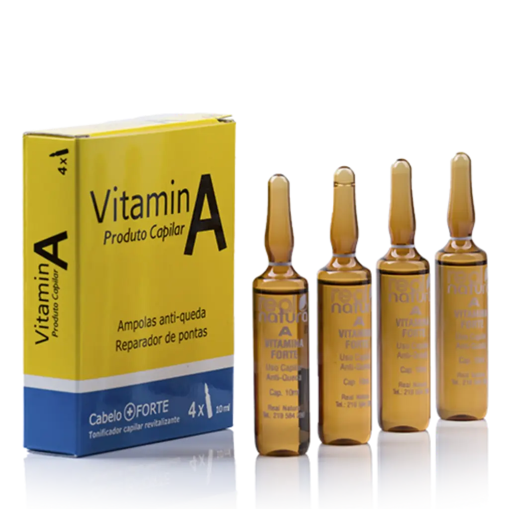 [5600493409981] Vitamine A - Produit Capillaire Anti-Chute - Hydratant à l'Huile d'Arachide - Real Natura 5x10ml