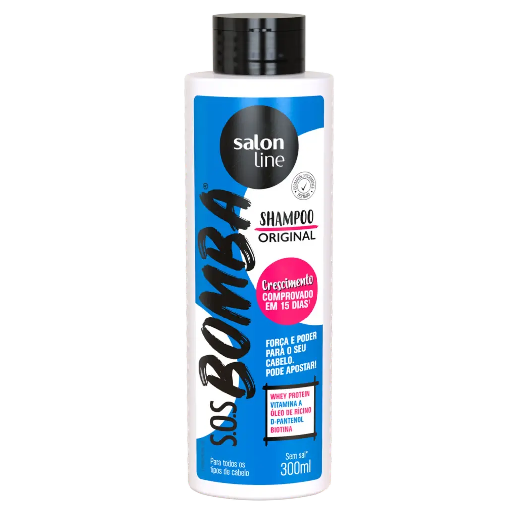 Shampooing Vitaminé - SOS Bomba Original - Salon Line 300ml
