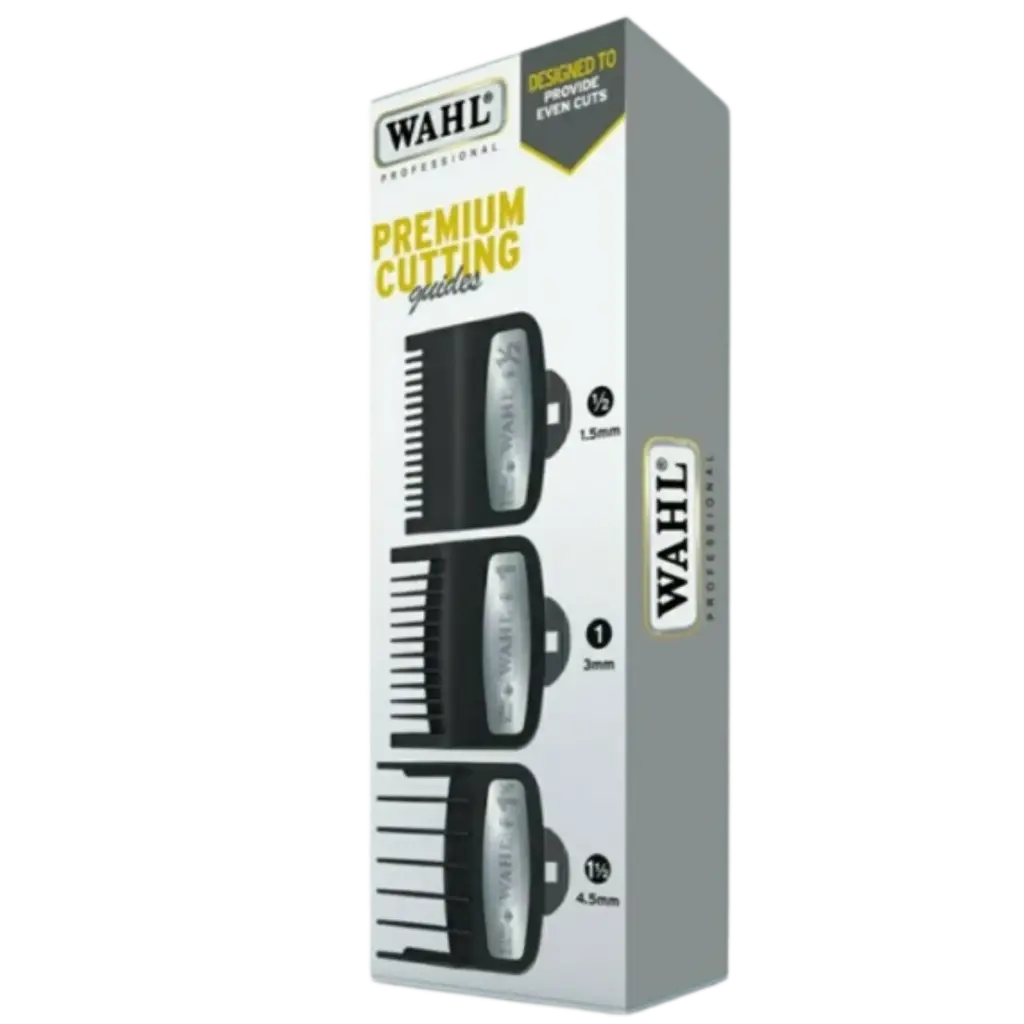 [043917006079] Wahl Premium Cutting Guides 0.5, 1 & 1.5