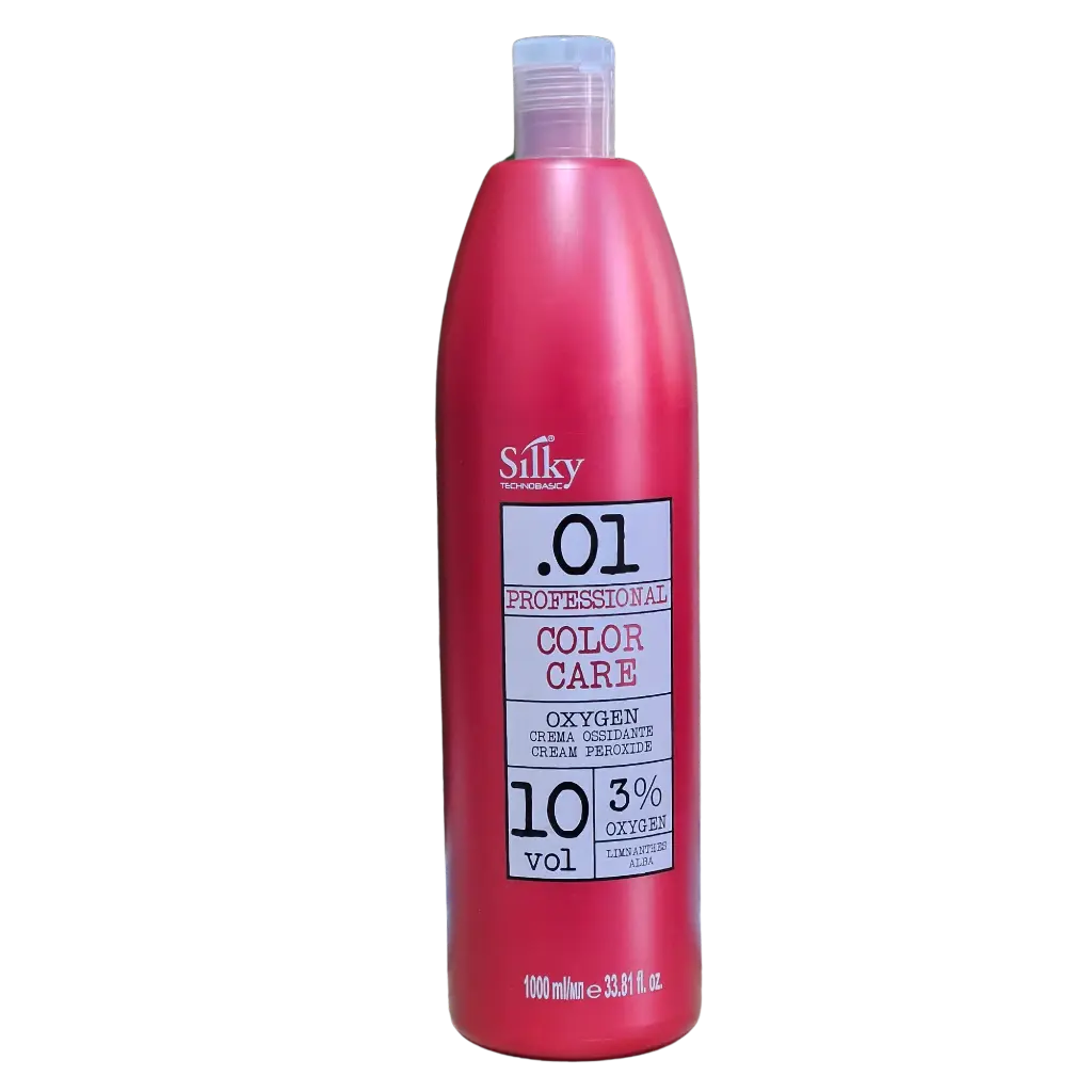 Creme Oxidante - Professional Color Care - 10 Vol 3% - Silky TechnoBasic .01 - 1000ml