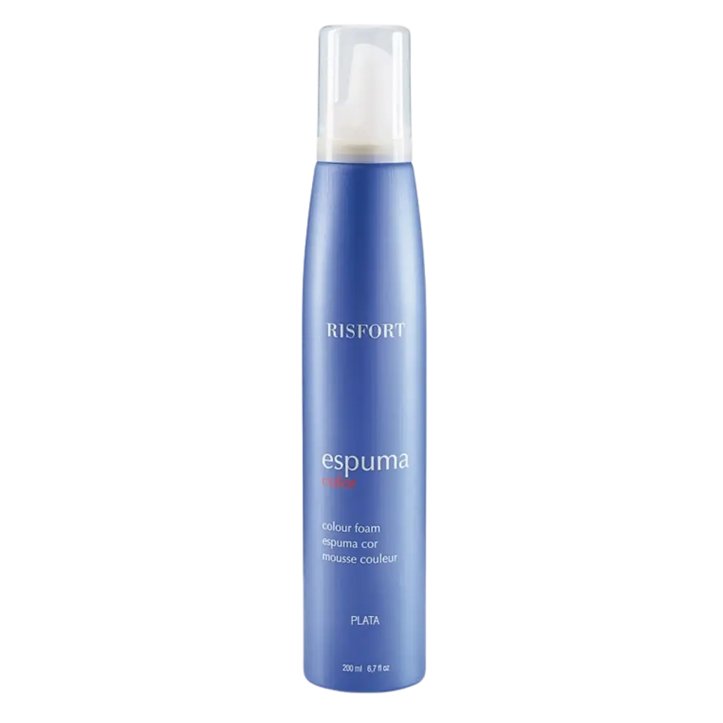 Espuma Colorante - Linha Color - Reaviva e Intensifica a Cor Prateada Natural - Risfort - 200ml