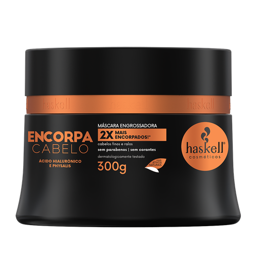 [7898610375822] Máscara Engrossadora - Encorpa Cabelo - Haskell 300g