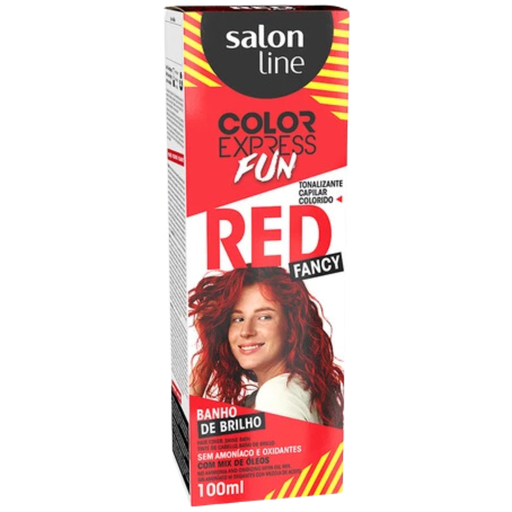 [7908458317752] Temporary Red Toning Dye "Color Express Fun" Salon Line 100ml