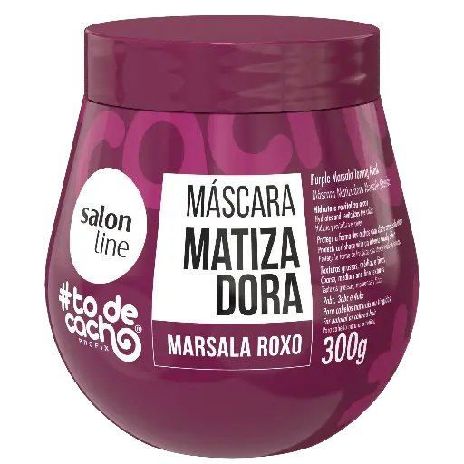 [7908458320820] Máscara Matizadora Roxa "#To de Cacho" Salon Line 300g