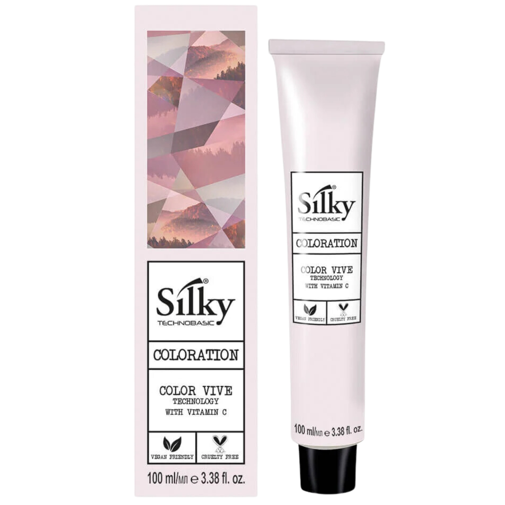 Hair Dye "Color Vive - with vitamin C" Professional Coloring "Silky Technobasic" 100ml