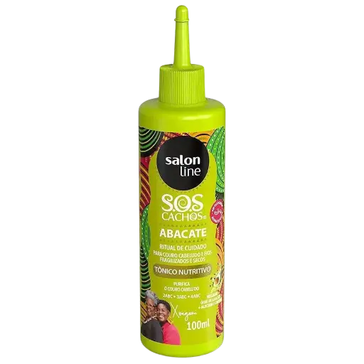 [7908458305391] Tonico Capilar Salon Line Sos Cachos Abacate 100ml