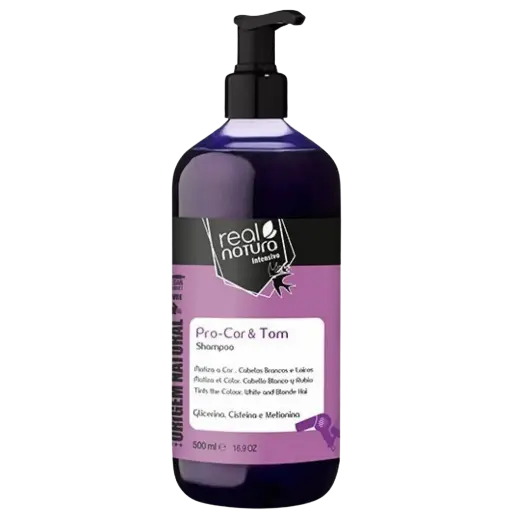 [5600493405525] Champô Desamarelador - Pro-Cor & Tom - Real Natura 500ml