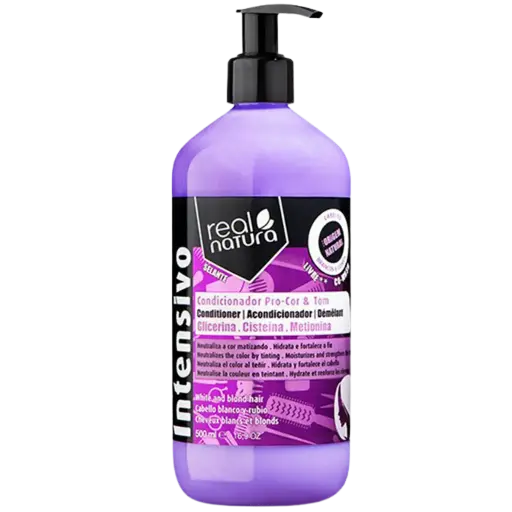 [5600493407710] Condicionador Desamarelador - Pro-Cor & Tom - Real Natura 500ml