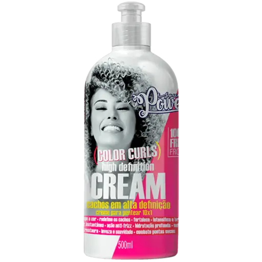 [7896509974460] Leave-In Cream - Definition Color Curls - Soul Power - 500ml